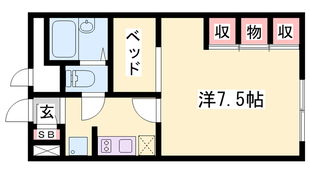 小野駅 徒歩21分 1階の物件間取画像